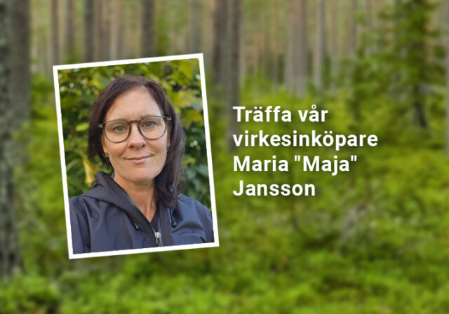 Träffa virkesinköparen Maria 